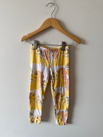 Mini Rodini Horses Noodles Leggings • 2-3 years