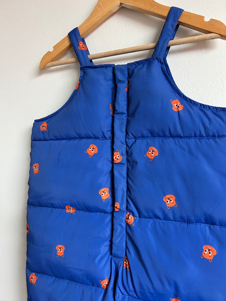 Tiny Cottons Beaver Snow Overalls • 2-3 years