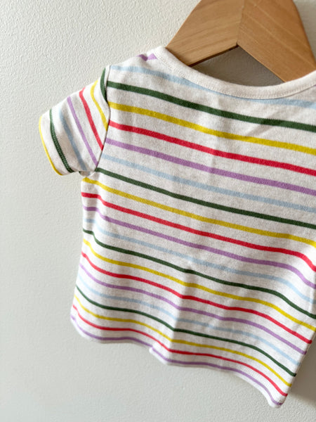 NEW Mini Boden Striped T-Shirt • 3-6 months