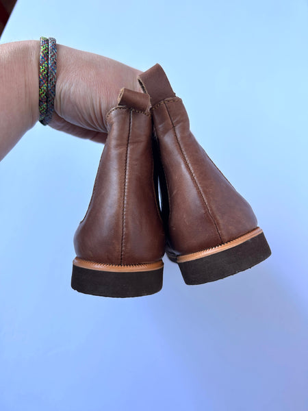 Adelisa and Co Viajero Leather Boots • 10c / 28EU
