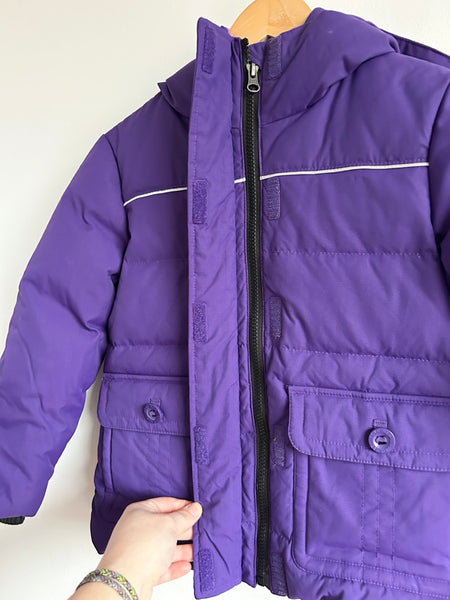 Vintage Y2K Ecko Red Purple Down Parka • 5-6 years