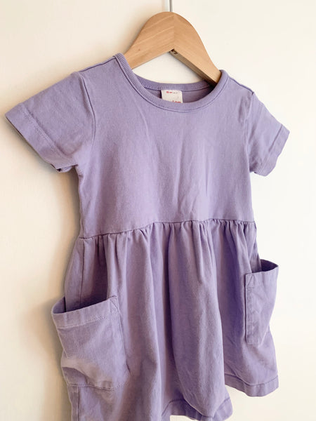 Hanna Andersson Purple Dress • 2 years