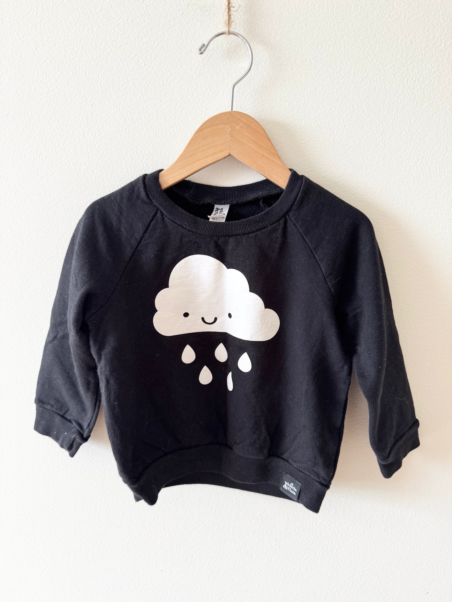 Whistle and Flute Rain Cloud Crewneck Sweater • 1-2 years