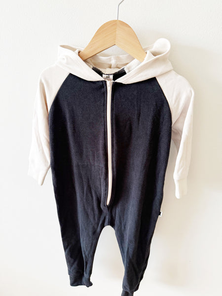 Little and Lively Two Tone Zip Romper • 1-2 years