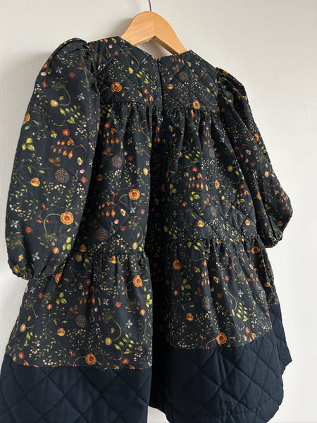 The Middle Daughter London Long Sleeve Quilted Dress • 4-6 years