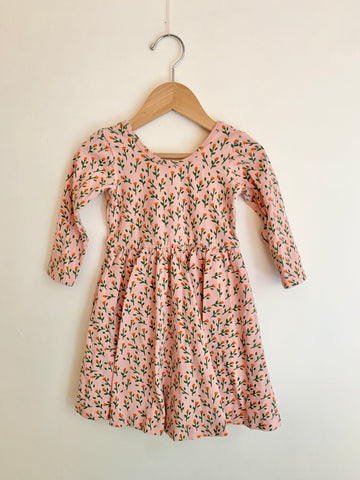 Alice and Ames Pink Floral Dress • 3 years