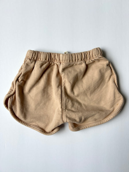 Les Gamins Pink Cotton Drawstring Shorts • 18-24 months