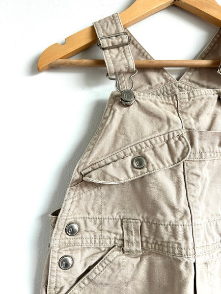 Vintage Gymboree "G" Khaki Overalls • 2-4 years