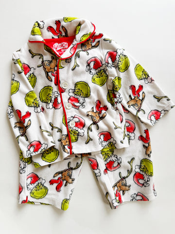 Grinch PJ Set • 1 year