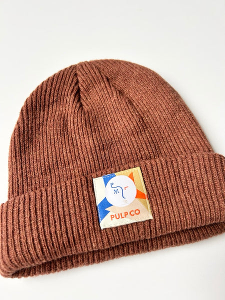 Pulp Co Knit Brown Toque • 4-12+ years