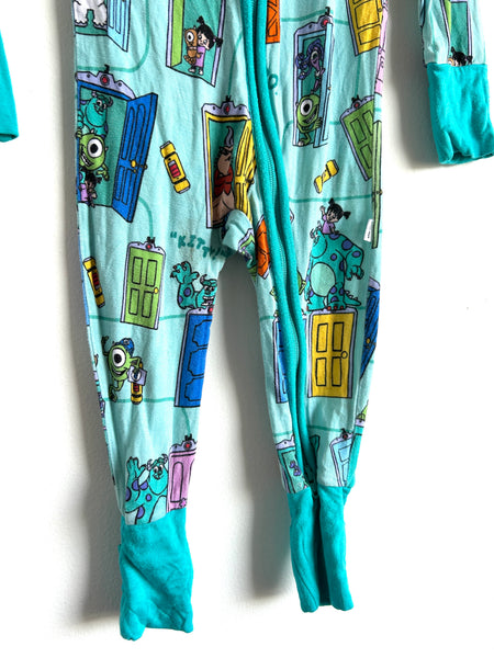 Little Sleepies x Monsters Inc Bamboo Jammies • 0-3 months