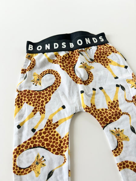 Bonds Giraffe Stretchies Pants • 6-12 months *
