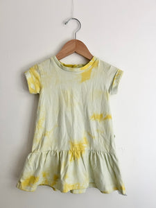 Miles the Label Yellow Tie Dye Dress • 18-24 months