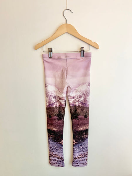 Back to Nature Landscape Leggings • 6-7 years