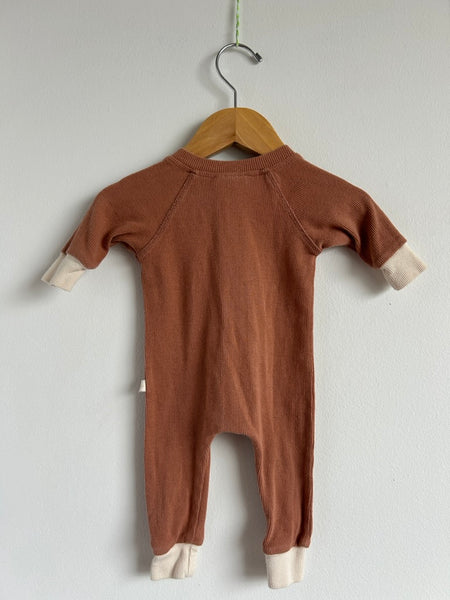 Jax and Lennon Ribbed Romper • Newborn
