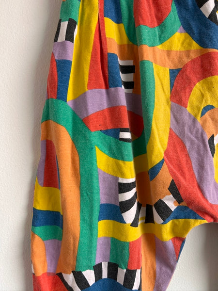 Indikidual Bright Patterned Drop Crotch Pants • 6-7 years