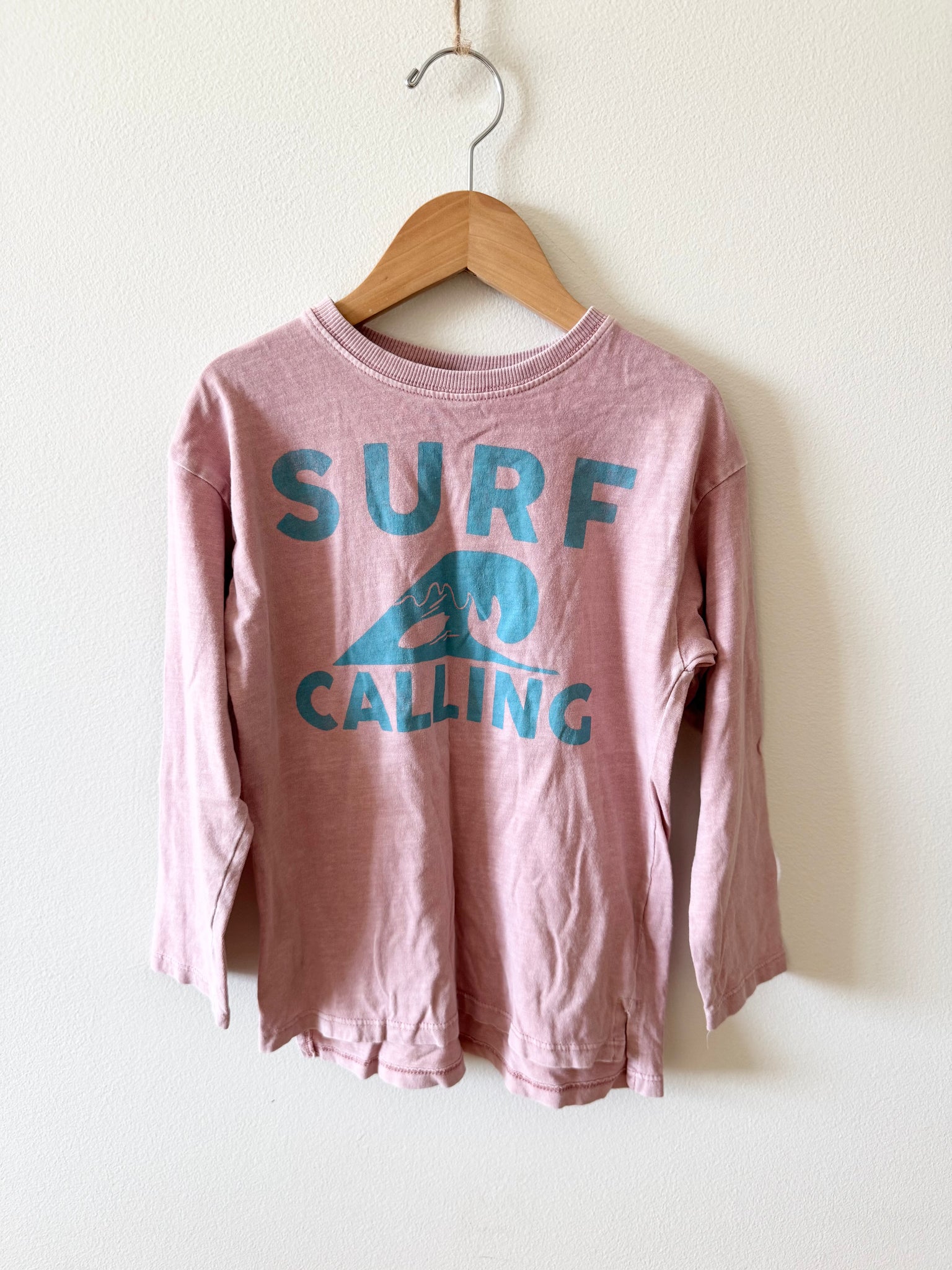 Zara Surf Calling Long Sleeve Top • 4-5 years