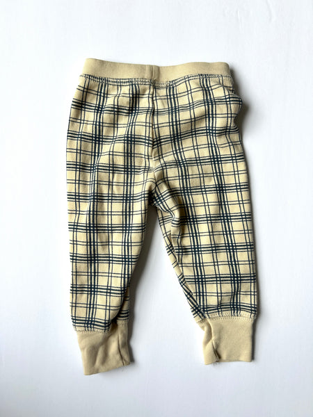Fin and Vince Checkered Jogger Pants • 6-12 months