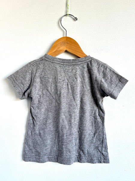Whistle & Flute Sushi Grey Tee • 12-18 months