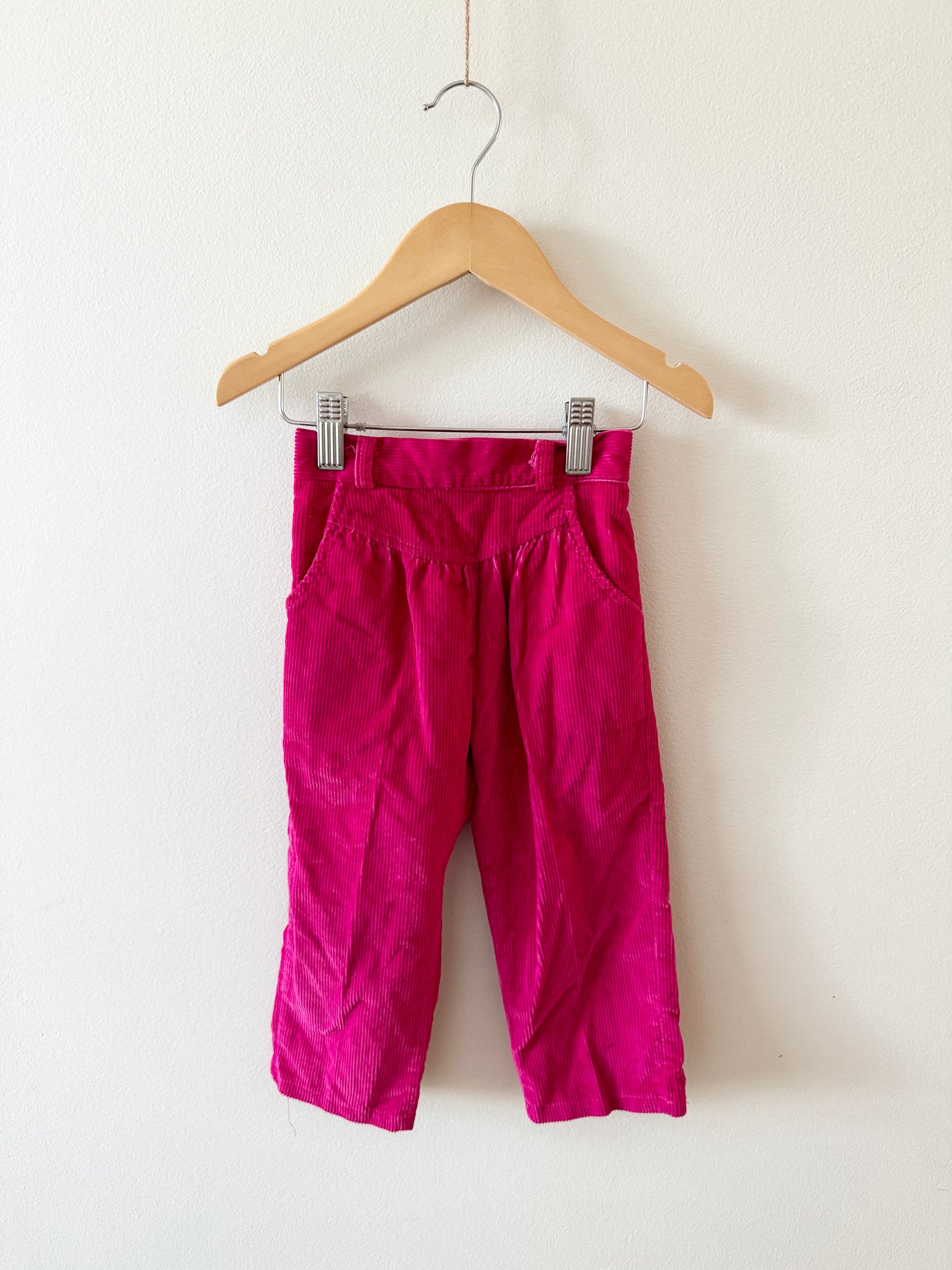 Vintage Bago Corduroy Pink Pants • 2-3 years