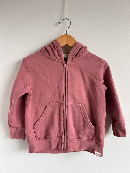 Petits Vilains Purple Zip Up Hoodie • 2-3 years