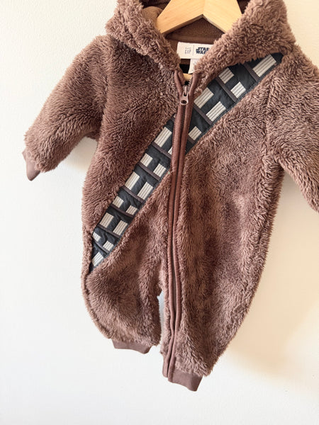 NEW Gap x Star Wars Chewbacca Fuzzy Bunting • 3-6 months
