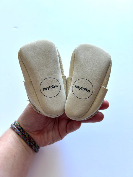 NEW Luna Heyfolks Leather Mocs • 1c