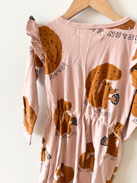 Nadadelazos Long sleeve Squirrel Dress • 6 years