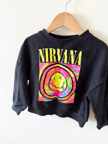 Zara x Nirvana Sweatshirt • 2-4 years