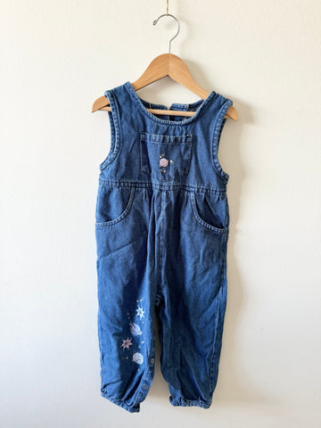 Vintage Denim Romper • 2-3 years