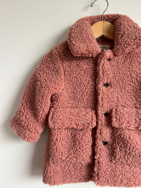 NEW Miles the Label Pink Sherpa • 6-18 months