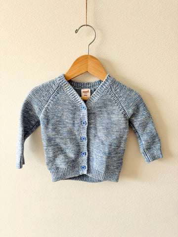 Seed Heritage Knit Cotton Cardigan • 0-3 months