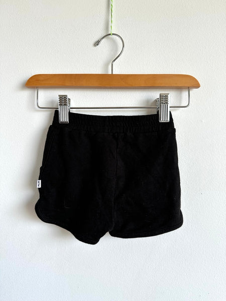 Little Sleepies Black Shorts • 12-18 months