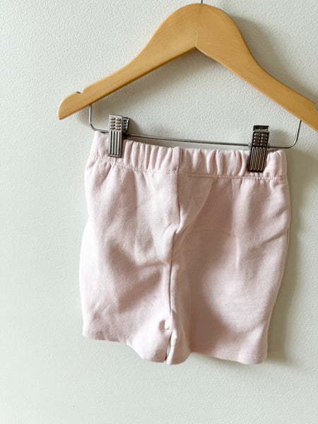 NEW Hanna Andersson Pink Cotton Sweat Shorts • 3-4 years