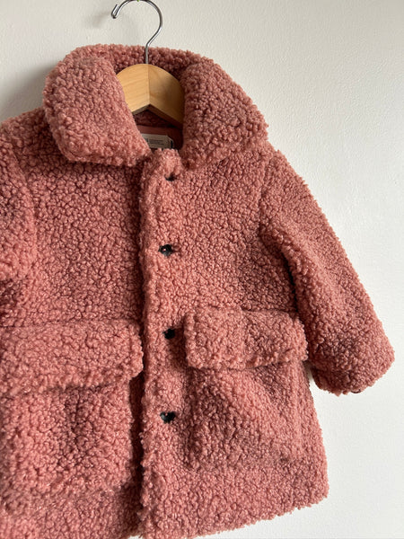 NEW Miles the Label Pink Sherpa • 6-18 months