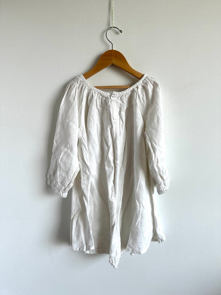 Rain People Linen Dress • 4-6 years