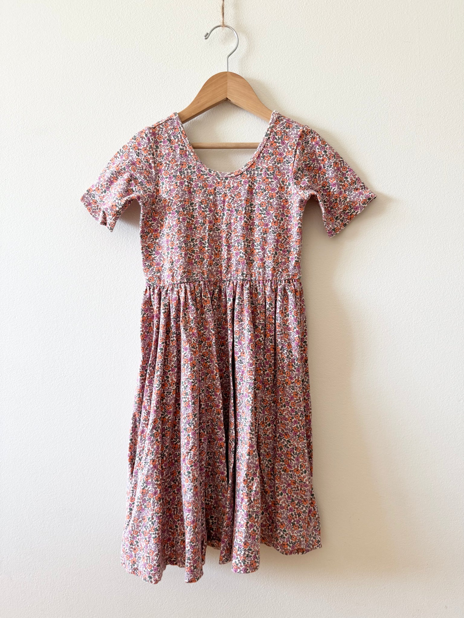 Alice and Ames Floral Short Sleeve Dress • 7-8 years