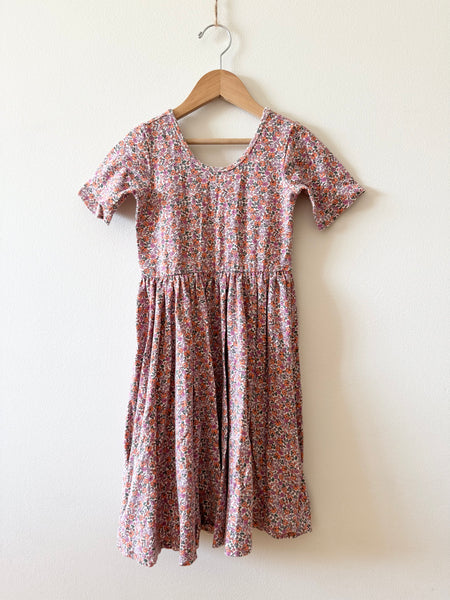 Alice and Ames Floral Short Sleeve Dress • 7-8 years