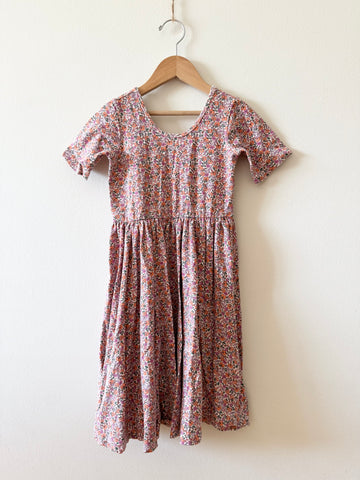 Alice and Ames Floral Short Sleeve Dress • 7-8 years