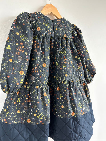 The Middle Daughter London Long Sleeve Quilted Dress • 4-6 years