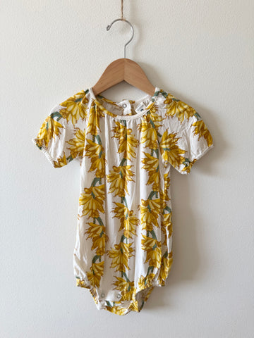 Kate Quinn White and Yellow Bubble Romper • 2-3 years