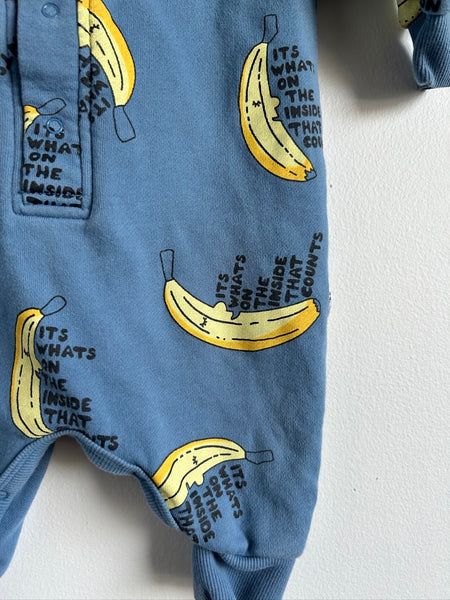Bonds Banana Thick Romper • 3-6 months