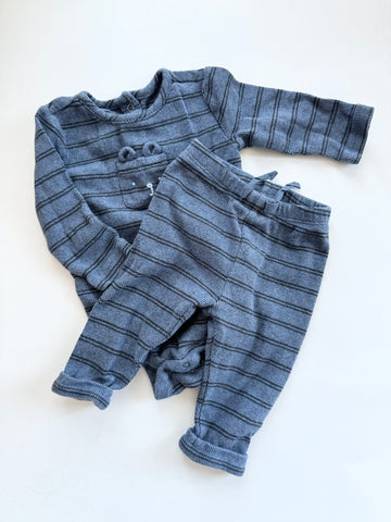 Gap 2pc Ribbed Set • 3-6 months