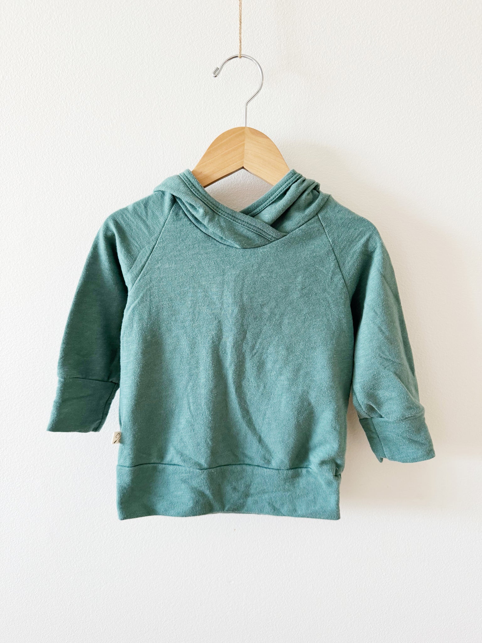 Childhoods Green Hoodie • 12-18 months