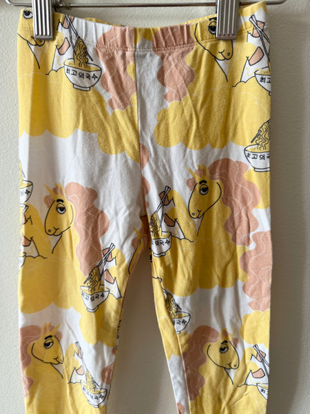 Mini Rodini Horses Noodles Leggings • 2-3 years