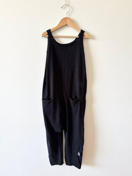 Nununu Black Tank Romper • 4-5 years