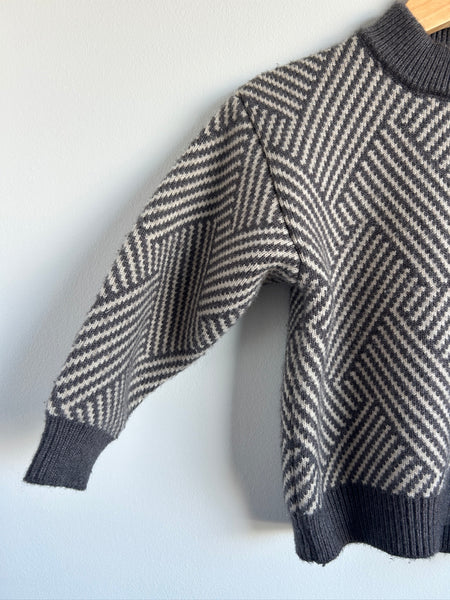 Snoopy Embroidered Mock Neck Sweater • 4-6 years (approx)