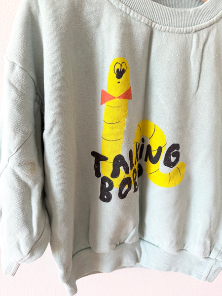 Bobo Choses Worm Sweatshirt • 4-5 years