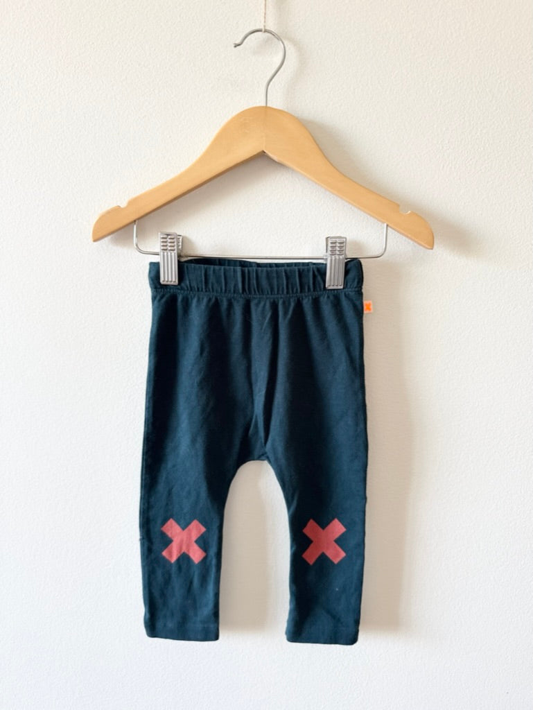 Tiny Cottons Greeny Blue Leggings • 6-12 months