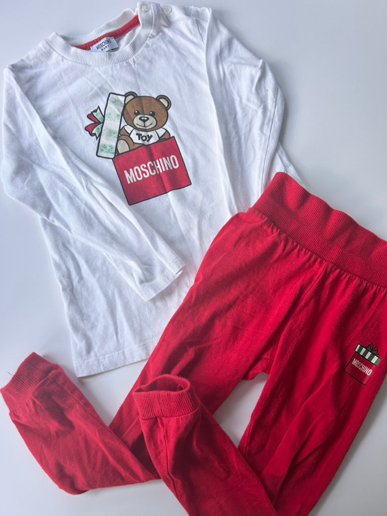 Moschino 2pc Jammies • 2-3 years *